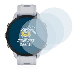 BROTECT Anti-Glare Protective Glass for Garmin Forerunner 955 Solar / 955 (Pack of 3) Protective Film Tempered Glass Matt [Scratch-Resistant 9H, Anti-Reflection]