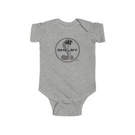 Shelby Infant Bodysuit, Baby Gift, Newborn Outfit, Shower Gift, Muscle Car Logo Clothes, Cotton Milestone Wear