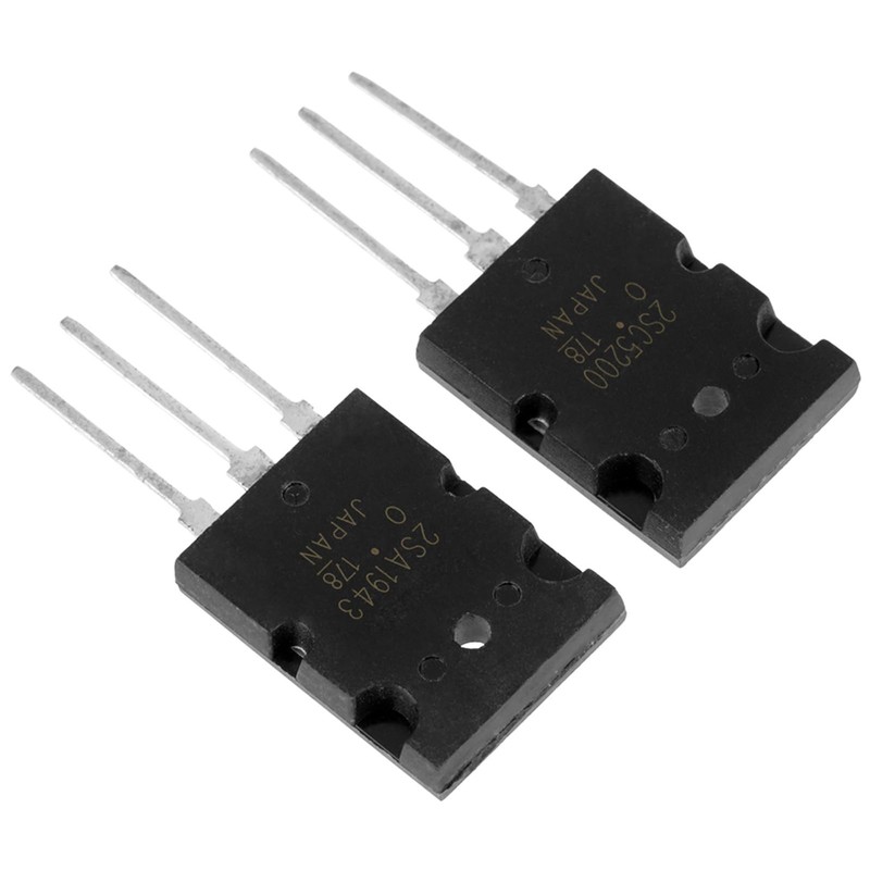 5 Pairs High Power Amplifier Transistor Electronic Components Other Electronic