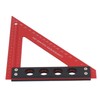 Carpenter Square Precise Aluminum Alloy Multifunctional Woodworking Scribe Ruler Square