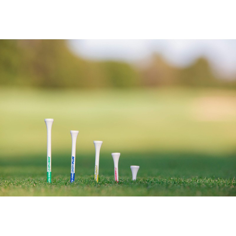 Pride PTS Wood Golf Tees - 90 Count, 1-1/2 Inch