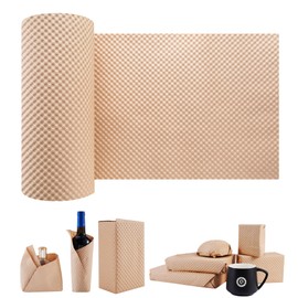 SZSYumUnion Paper Bubble Wrap, Packing Paper for Moving, Shipping and Gift Wrapping, Sustainable Packaging Materials for Moving Boxes and Fragile Items (30cm x 30m)