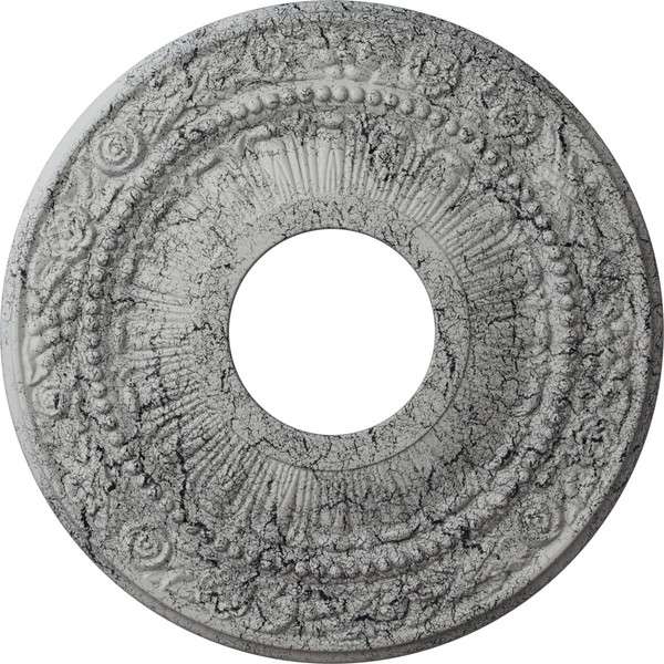 12 1/8"OD x 3 5/8"ID x 7/8"P Nadia Ceiling Medallion