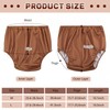 Panitay 8 Pcs Adult Diaper Cover Incontinence Leakproof Plastic Pants