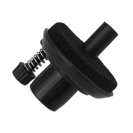 1 Pcs Rubber 22mm Hi Hat Cymbal and Holder Clamp for Drum Parts Accessories Black