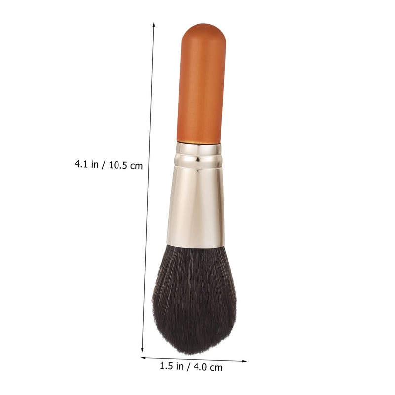 VICASKY 9 Pcs Portable Makeup Brush with Case Professional Foundation