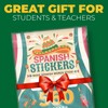 560 Spanish/English Vocabulary Word Sticker Labels – Educational Language Learning