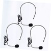 WHAMVOX 3sets Microphone Voice Amplifier Headset Mic for Teaching Portable