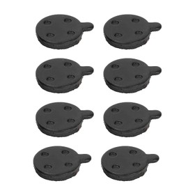 GOTOTOP 4 Pares de Piezas de Repuesto de Pastillas de Rotor de Disco de Freno Semimetálico de Cobre Rojo para Scooter Eléctrico de 10 Pulgadas, Piezas de Repuesto de Bicicleta de 4 Mm de