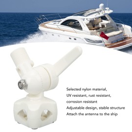 QANYEGN Nylon Antenna Ratchet, Marine Nylon Antenna Base, Adjustable Antenna Mount Ratchet Antenna Bracket Marine Hardware Accessories for Boat