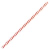 Sunshine Mason Co. Plastic Reusable Drinking Straws 12 Pieces, Red