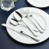 Silverware Set for 6, 30 Piece Heavy Duty Stainless Steel