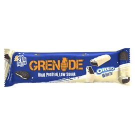 Grenade Grenade Proteinreicher, Zuckerarmer Riegel - OREO White, 12 x 60 g