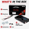 TOPSTRONGGEAR TSG7EQ 7-Band Car Audio Graphic Equalizer with Front 3.5mm
