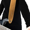 Perri's Leathers Ltd Guitar Strap, 2.5 Inch Wide Soft Suede,