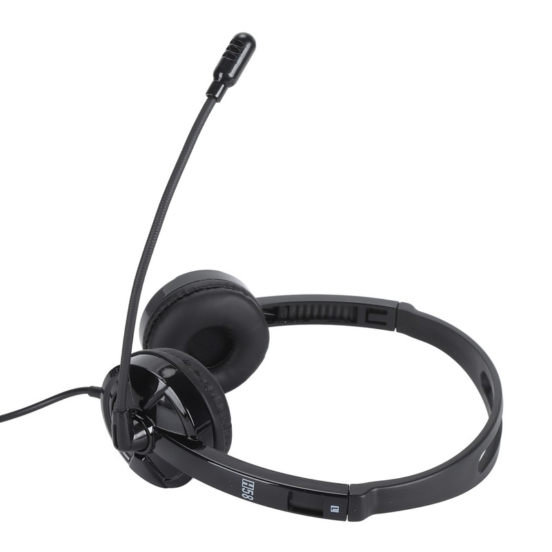 Telephone Headset Professional Noise Reduction Microphone Mute Office Phone Headset