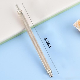 WOKOTO Double Side Cylinder Cat Eye Magnet For Nails, 1 Pc Gold Nail Magnet For Nail Art Cat Eye Gel Polish Magnet Tool, Nail Polish Magnet Pen For Magnetic Gel Polish Cateye Magnet For Nails