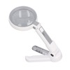 Magnifying Glass 5X 11X 18 LED Rechargeable 3 Brightness Levels