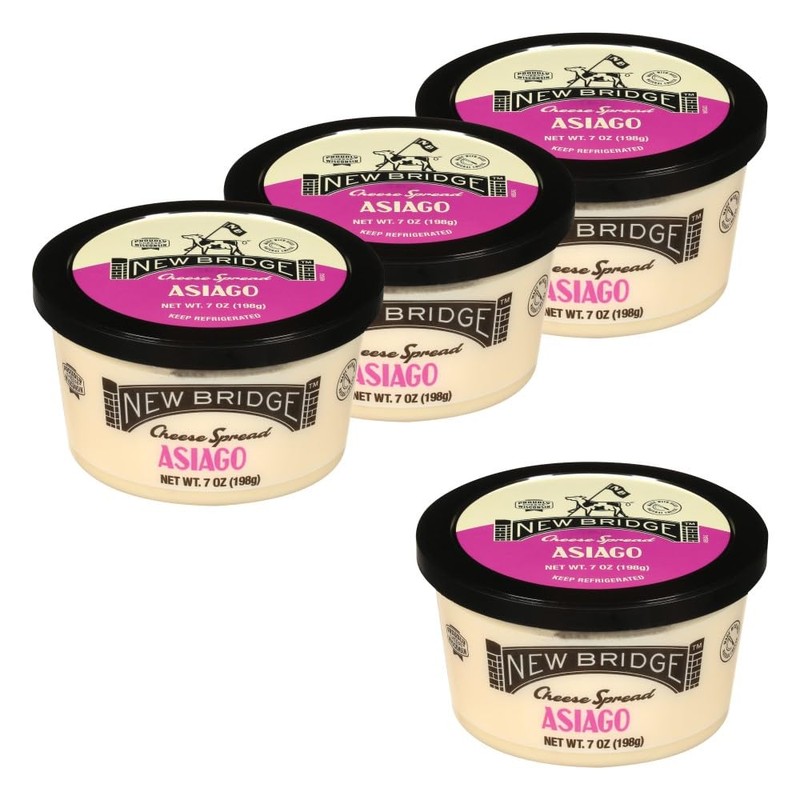 New Bridge Cheese Spread, 7 oz, 4 Pack, (7 oz,