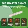 E2 LIGHTING LED Emergency T8 Tube, 2FT-9W, with Integrated Battery