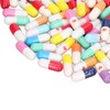 370Pcs Message Capsules Deliver Message Cute Patterns Cute Love Capsules