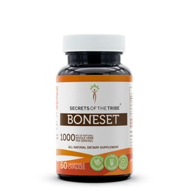 Secrets of the Tribe Boneset 60 Capsules, Made with Vegetable Capsules and Boneset (Eupatorium perfoliatum) Dried Herb (60 Capsules)