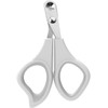 Cat Nail Clippers, Guillotine Type, Avoid Over-Cutting, Grooming Tool (White)