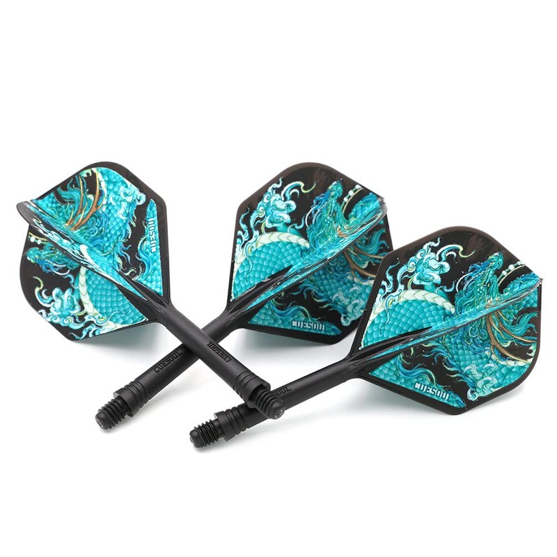 CUESOUL ROST Integrated Dart Shaft and Flights Standard Shape, Set