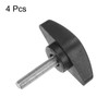 QUARKZMAN Pack of 4 T-wing Knobs Thumb Screws M5 x