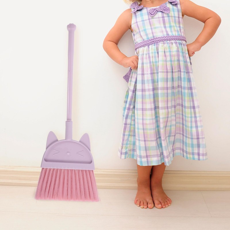 Cabilock Small Cute Kids Broom for Household Cleaning - Indoor