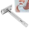 Men Safety Razor Professional Home Hair Salon Travel Portable Alloy