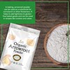 Jiva Organics Organic Arrowroot Flour (Powder) 5 Pound Bag -