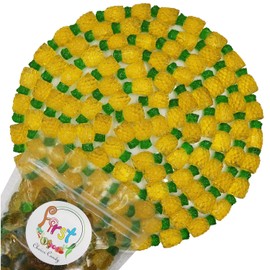 FirstChoiceCandy 3D Juicy Fruit Gummy (2 Pound (Pack of 1), Pineapple)