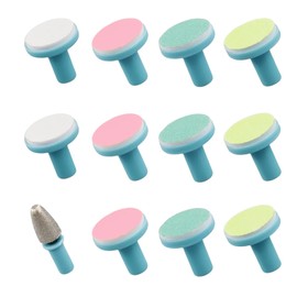 12 Pcs Baby Nail File Pads Nail Trimmer Replacement for Standard Electric Kid Nail Trimmer Suits to Newborn Infant Toddler