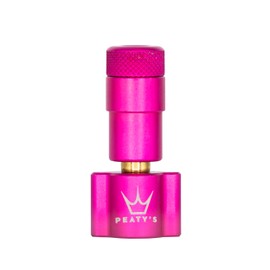 Peaty's CO2 Tyre Inflator Head Only - Unique Compact Straight Line Design for Maximum Airflow & Rapid Inflation, Presta Valve Compatible Bike Tire Pump for Mountain, Road & Gravel Bikes - Punch