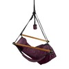 Hammaka Hanging Hammock Air Chair, Wooden Dowels, Burgundy