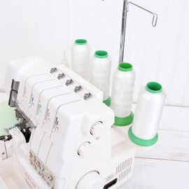 Threadart Clear Nylon Invisible Thread | Huge 6600 Meter Spools 0.004 (0.12mm) Diameter Thread | Very Fine Monofilament