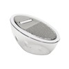Premier Housewares Oval Grater with Collection Compartment - White