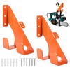 KETEBAIYI Chainsaw Hanger, Heavy Duty Chain Saw Stand 3-in-1 Wall