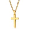 Cross Pendant, Stainless Steel Cross Pendant with 55 cm Chain