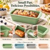 Silicone Baking Molds NonStick Rectangle Cake Pans Mini Loaf Pan
