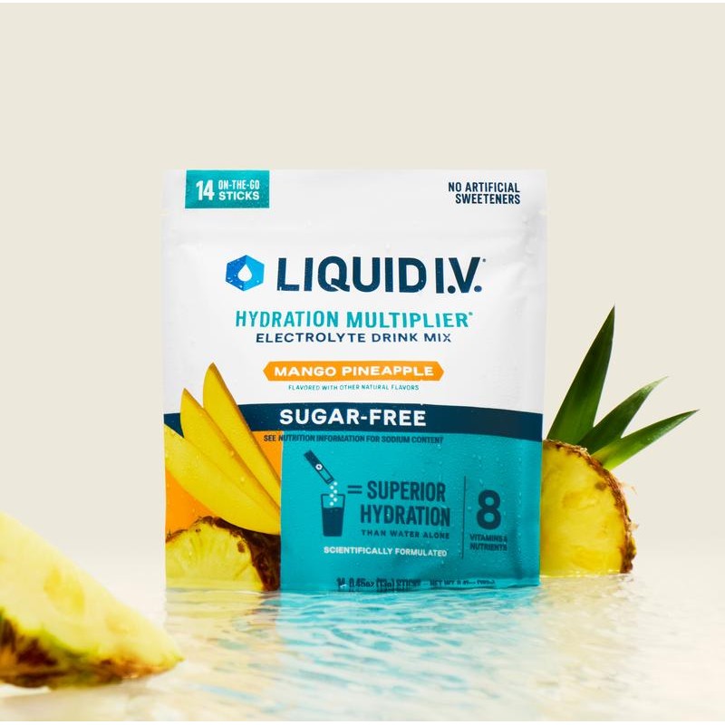 Liquid I.V. Sugar-Free Hydration Multiplier – Zero Sugar Electrolyte Drink