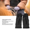 Horse Riding Gloves Soft Warm Prevent Slip Professional Winter Equestrian