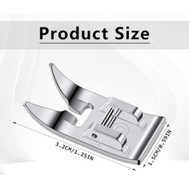 4 Stück Nähfüße für Nähmaschine Metall, Multifunktions Nähmaschine Fuß, Multifunktionales Zubehör Passend, für Alle Singer Brother Janome Und Babylock Nähmaschinen Mit Niedrigem Schaft