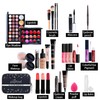 RoseFlower 30Pcs Professional Makeup Set, Essential Makeup Starter Kit All-In-One