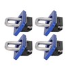 4pcs Truck Bed Tie Down Anchors 1000 LBS Bearing Stainless
