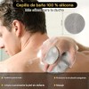 Juego de 4 Cepillos de Silicona para Cuerpo,Limpieza y Masaje