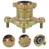 iplusmile Go Kart Accessories Front Wheel Hub Assembly 88mm Bore