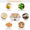 BPA-Free 7-Capacity Electric Egg Cooker Auto-Off Hard-Boiled Egg Maker with