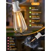 Larkvue 25FT Outdoor String Lights, Patio Lights with 10+1 LED